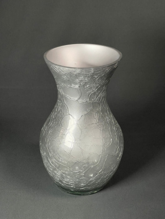 Ваза Византия-1 (серебро, кракле) *Мирабелла*